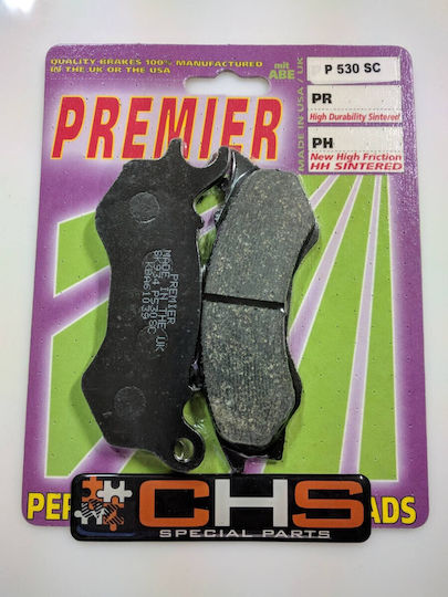 Bremsbeläge Premier R530SC-FA709 Daytona DY125E4-E5