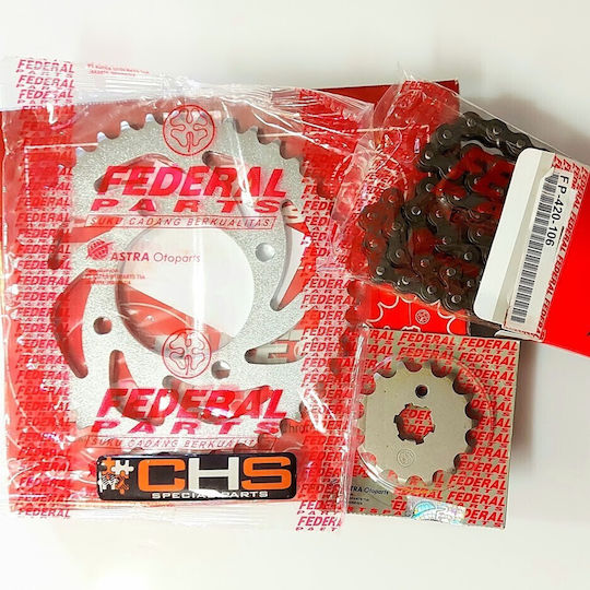 Crypton S 115 14-40 Federal Fp-f54p1-220c Sprocket Kit
