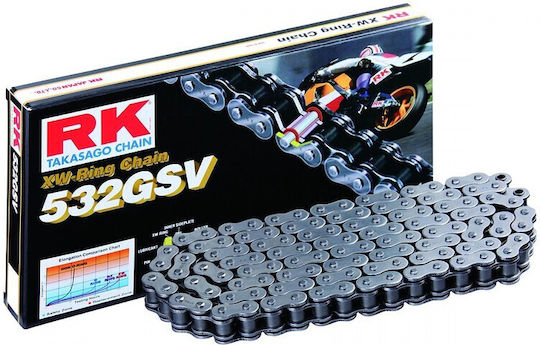 RK Kette 532-118 GSV XW Ring
