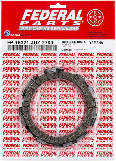 Federal Clutch Discs Crypton R Crypton 115/F1Z Set FP-16321-JUZ-2700 F-1898