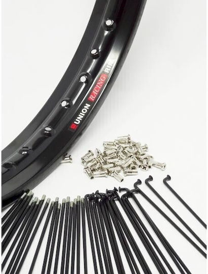 Ακτινες Union 165mm 10g Μαυρες Εμπρ.supra