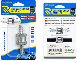 Rchang Aluminium-Kraftstoff-Rückschlagventil 10 mm W15899 10 mm Aluminium Fuel Non-return Check Valve Tf255683