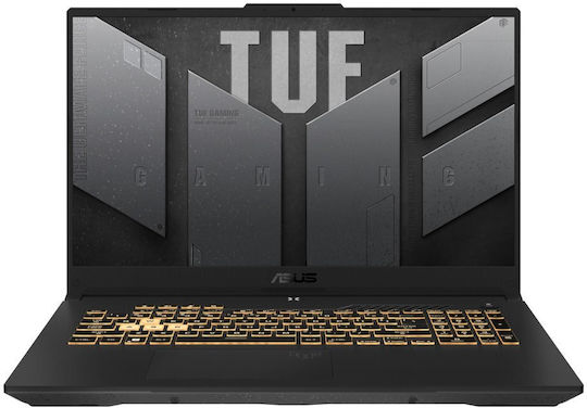 TUF Gaming F17 FX707VJB-HX081 17,3" IPS FHD+ 144 Hz (Core 5-210H/16 GB/512 GB SSD/GeForce RTX 3050/ohne Betriebssystem) Mecha-Grau (US-Tastatur)