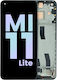 Oled Assembly Frame Xiaomi Mi 11 Lite 5g Genuine Black