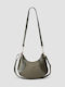 Damen-Hobo-Tasche Khaki