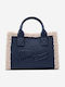 Fur Women's Tote Bag Dark Blue