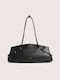 Lizzie Leather Women's Shoulder Bag Black
