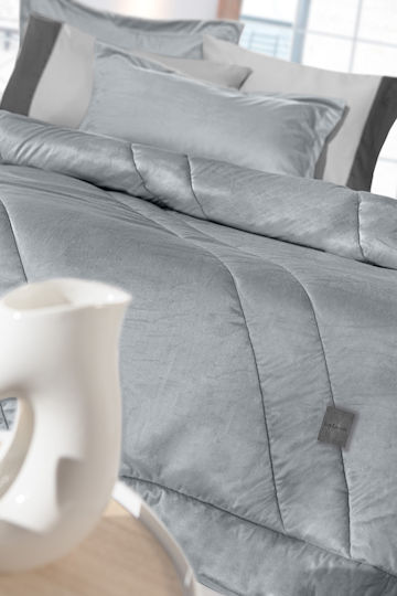 Guy Laroche Semi-Double Quilt 180x240cm Refine Silver