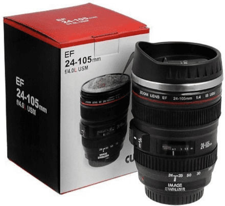 Romvous Κούπα Μεταλλική με Καπάκι Μαύρη 330ml
