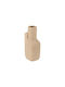 Estia Decorative Ceramic Vase Ecru Y24.2cm