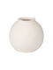Estia Decorative Ceramic Vase White Y15.3cm