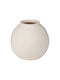 Estia Decorative Ceramic Vase Ecru Y19cm