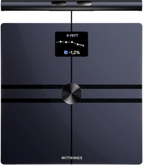 Smart Ζυγαριά με Bluetooth Μαύρη 266683