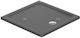 Cersanit Tako Square Acrylic Shower Tray 90x90cm Grey