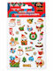 Χριστουγεννιάτικα Αυτοκόλλητα Gim Sticker Epoxy Xmas Άγιος Βασίλης Τάρανδοι & Χιονάνθρωποι