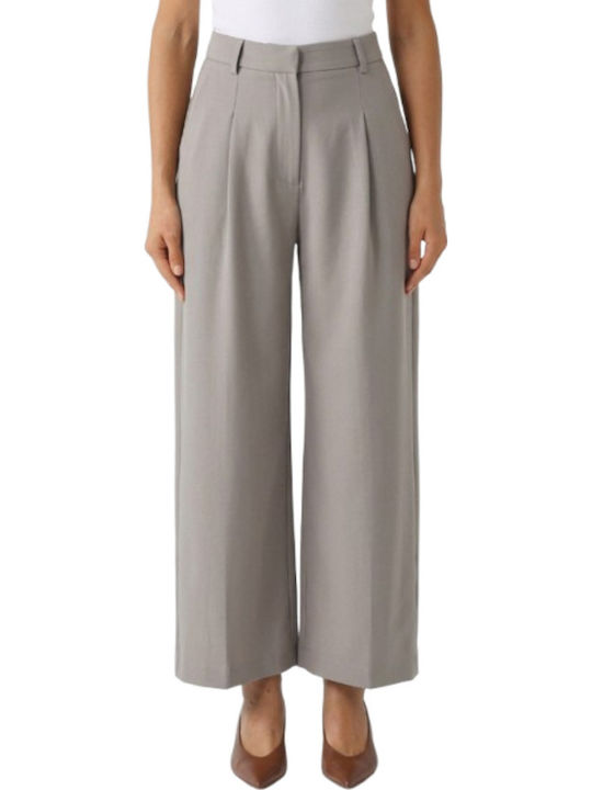 Women's Fabric Trousers Grey