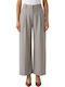 Women's Fabric Trousers Grey