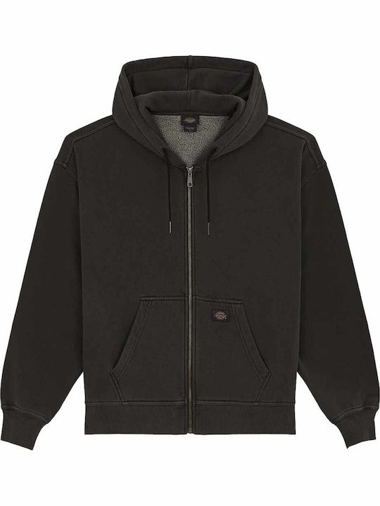 Dickies Sutcliffe Ζακέτα με Κουκούλα Μαύρο