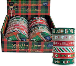 interDRUK Christmas Ribbon 300x1.5cm (Various Designs/Colors)
