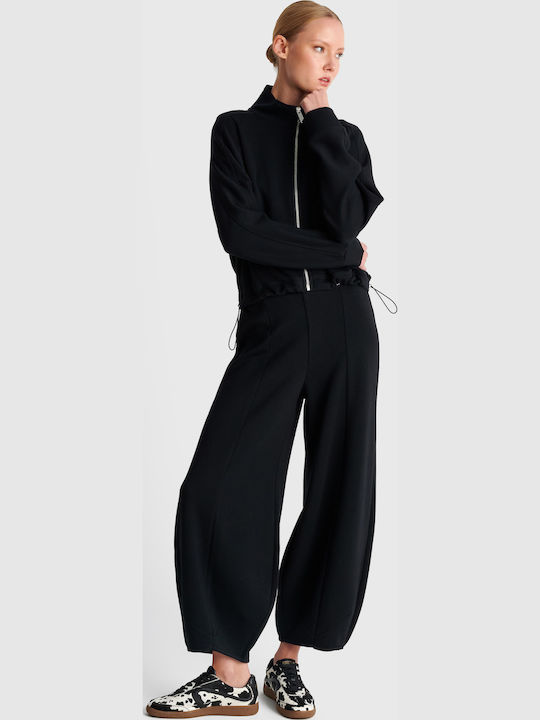 Damen Strickjacke Schwarz