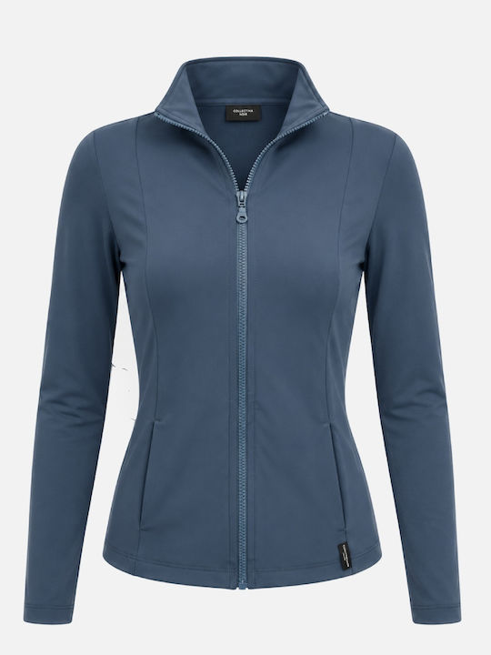 Collectiva Noir Sportliche Damenjacke Petrol