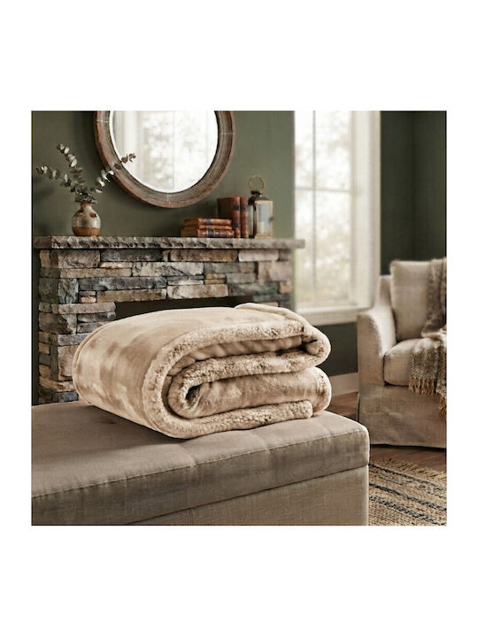 To megalo pazari Sherpa Single Blanket 150x200c...