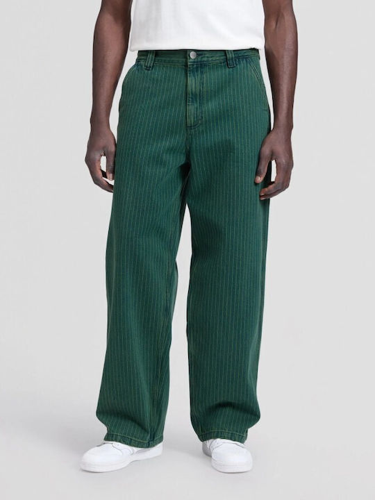 Мъжки дънки със свободна кройка Relaxed Baggy, зелени