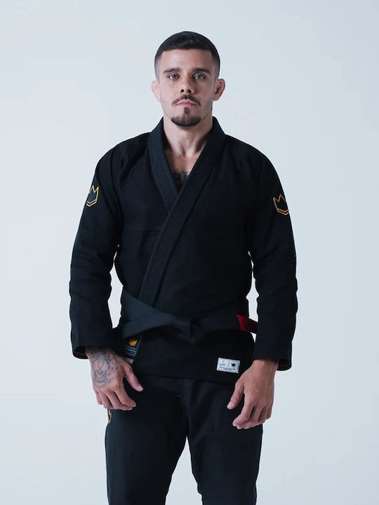 Kingz Men's Brazilian Jiu Jitsu Jacket Black