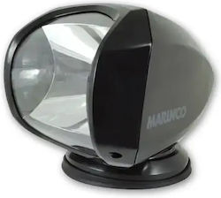 Marinco Remote-Controlled Spotlight Black 100W 12/24V