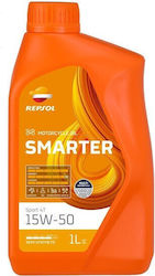 Repsol Smarter Sport 15W-50 Λάδι Μοτοσυκλέτας γ...