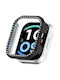 Schutzhülle Redmi Watch 6 Active Diamond Half Coverage Hollow PC Uhr Schwarz