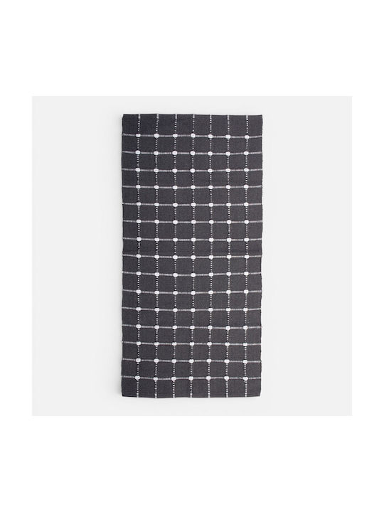 Nef-Nef Homeware Agnes Rectangular Rug Dark Gre...