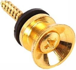 Kera Audio Bass Strap Button in Silver Color