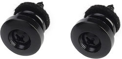 Kera Audio Belt Buttons 2 pcs for Bass in Silver Colour