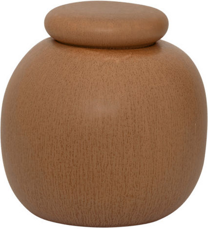 Urban Nature Culture Amsterdam Decorative Ceramic Vase Brown 16.5x16.5xH16.5cm
