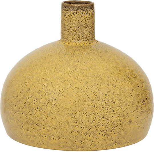 Urban Nature Culture Amsterdam Decorative Ceramic Vase Yellow 32.5x32.5xH29cm