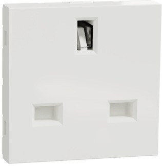 Schneider Electric Unica Single Power Socket White