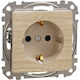Schneider Electric Single Beige Power Socket