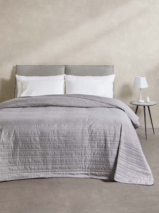 Aigaion Single Coverlet Grey 160x230cm