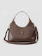 Damen-Hobo-Tasche Braun