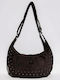 Women's Hobo Bag Suede Chocolate