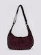Eliza Women's Hobo Bag Suede Burgundy