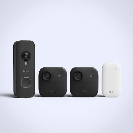 Blink Wireless Doorbell with Camera Wi-Fi Black