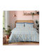 Cokitex Aspen Blue Winter Pleasure Single Bed Sheet Set 170x270cm Aspen Blue Winter Pleasure (3pcs)