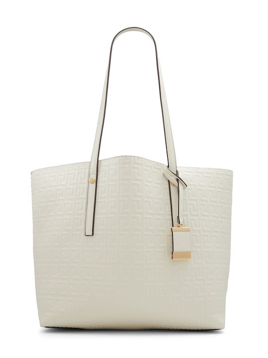 Yendaldan Women's White Shopper Bag