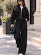 Black Tracksuit Set