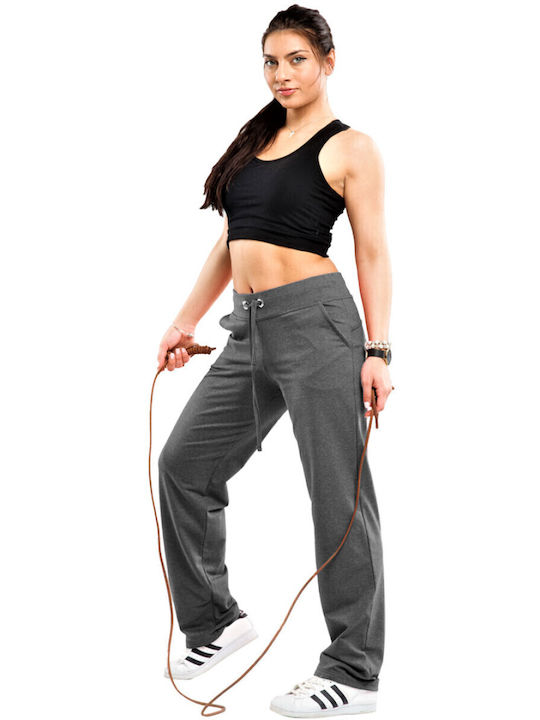 Bodymove Παντελόνι Φόρμας Ανθρακι