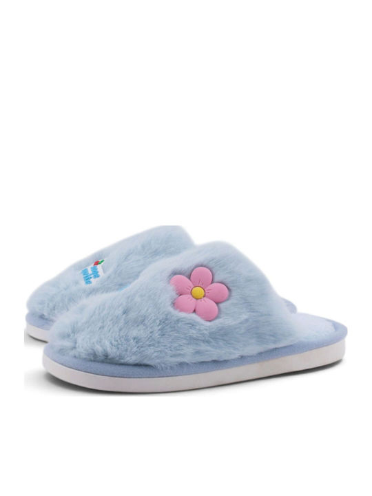 Love4shoes Παντόφλες Γαλάζιες