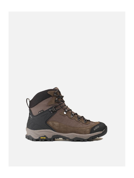 Aigle Sonricker Men's Waterproof Hiking Shoes with Gore-Tex Membrane Brown
