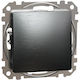 Schneider Electric Recessed Frameless Wall Switch Grey